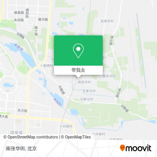 南张华街地图