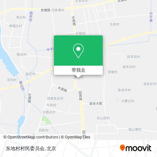 东地村村民委员会地图