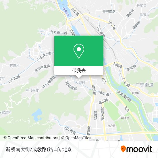 新桥南大街/成教路(路口)地图