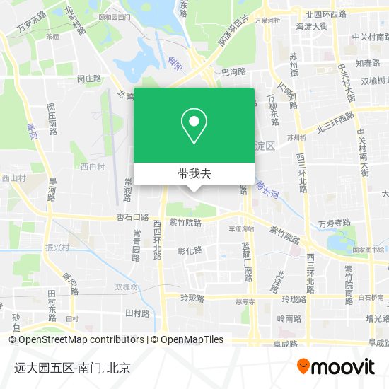 远大园五区-南门地图