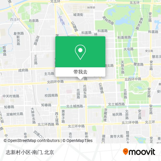 志新村小区-南门地图