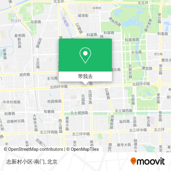 志新村小区-南门地图