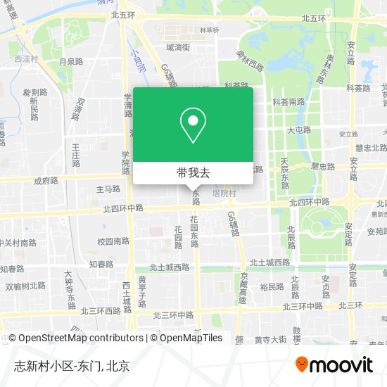 志新村小区-东门地图