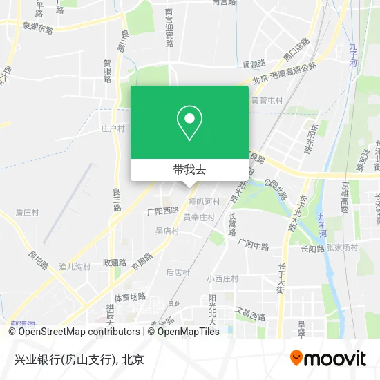 兴业银行(房山支行)地图