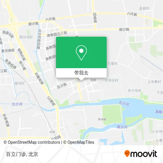 百立门诊地图