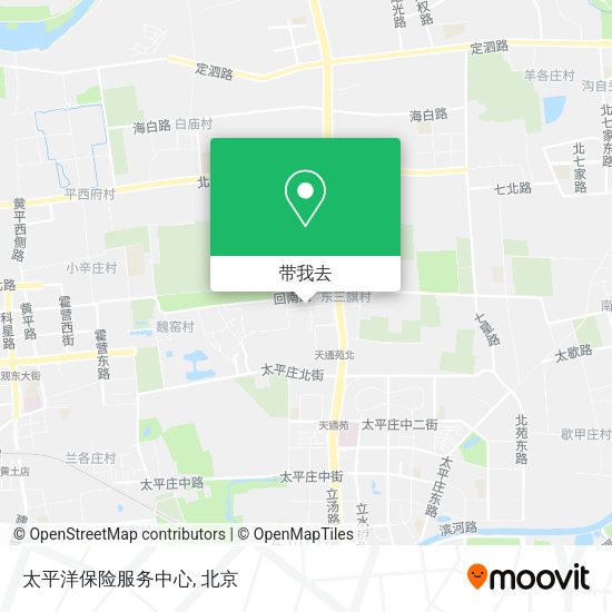 太平洋保险服务中心地图