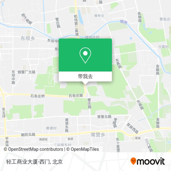 轻工商业大厦-西门地图