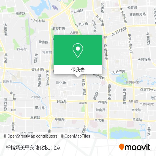 纤指嫣美甲美睫化妆地图