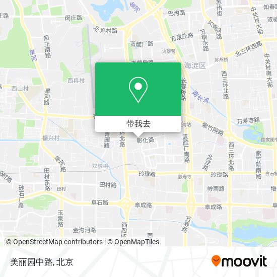 美丽园中路地图