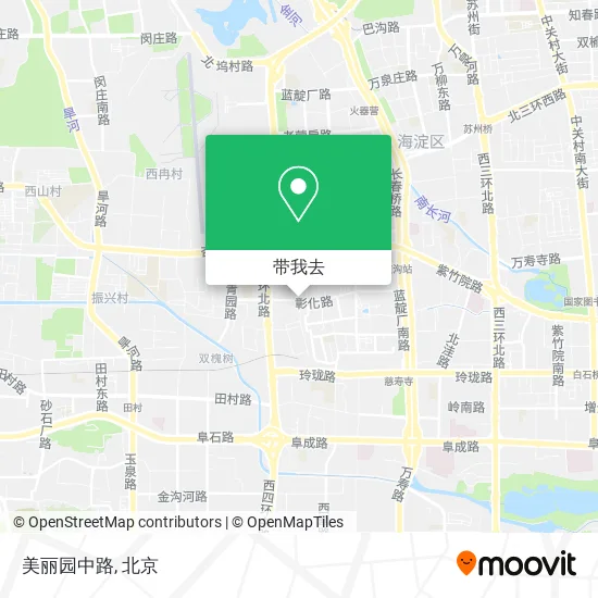 美丽园中路地图