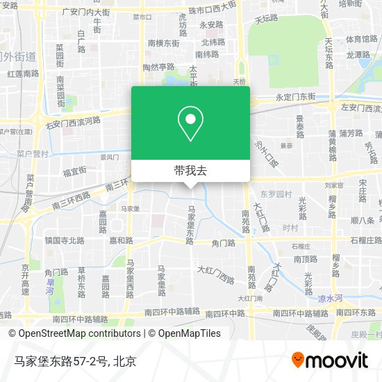 马家堡东路57-2号地图