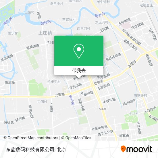东蓝数码科技有限公司地图