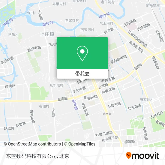 东蓝数码科技有限公司地图