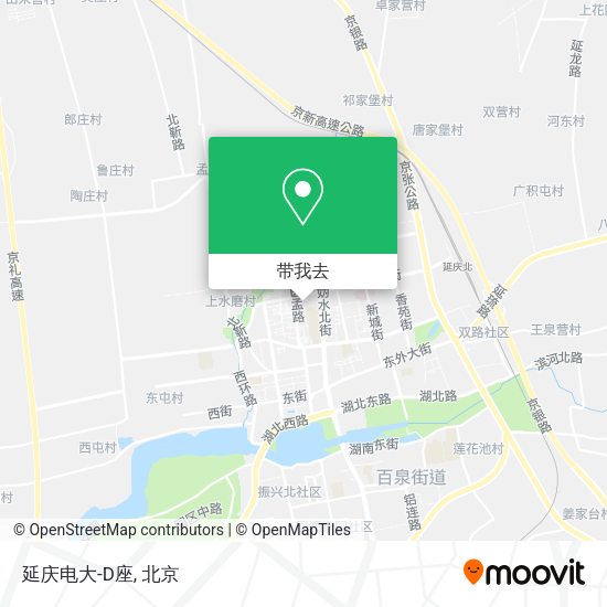 延庆电大-D座地图