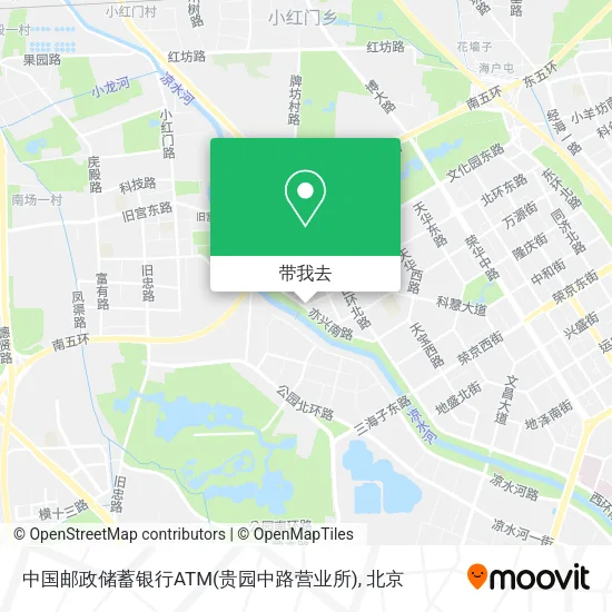 中国邮政储蓄银行ATM(贵园中路营业所)地图