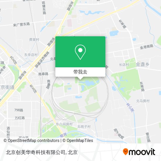 北京创美华奇科技有限公司地图
