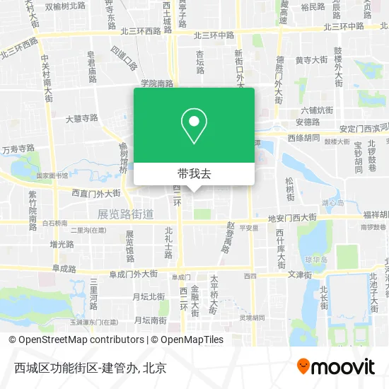 西城区功能街区-建管办地图