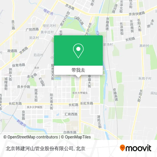 北京韩建河山管业股份有限公司地图