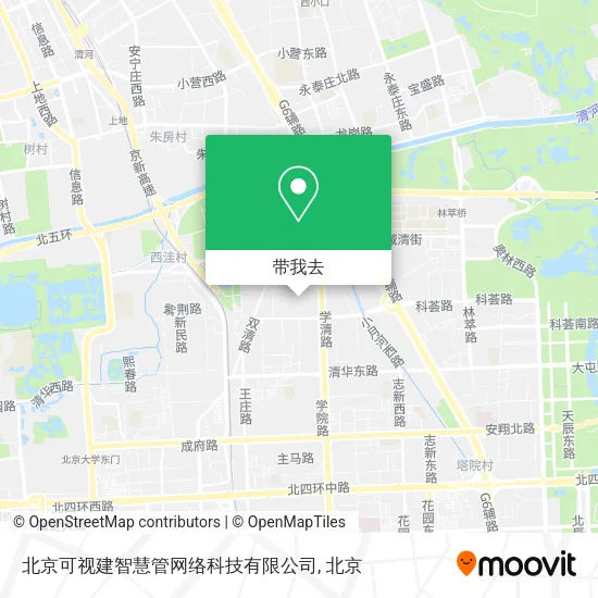 北京可视建智慧管网络科技有限公司地图