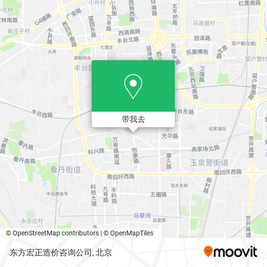 东方宏正造价咨询公司地图