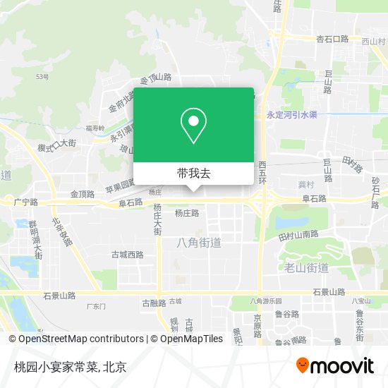 桃园小宴家常菜地图