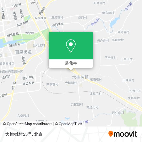 大榆树村55号地图