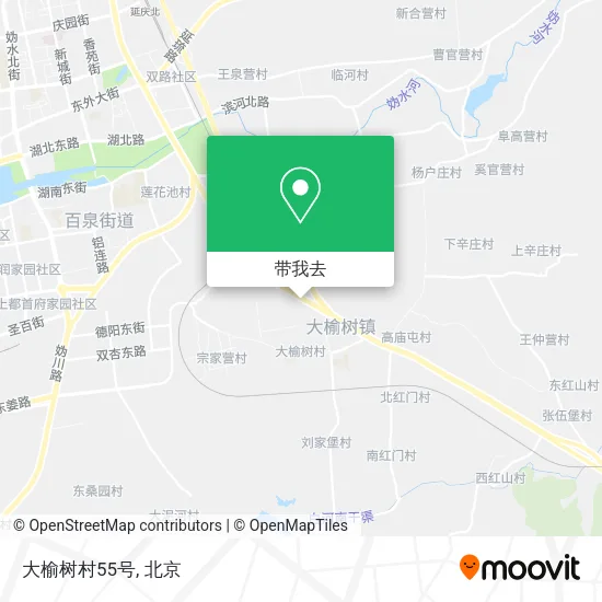大榆树村55号地图