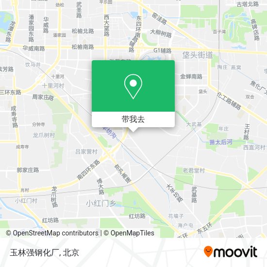 玉林强钢化厂地图
