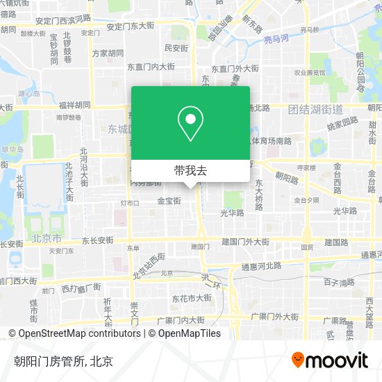 朝阳门房管所地图