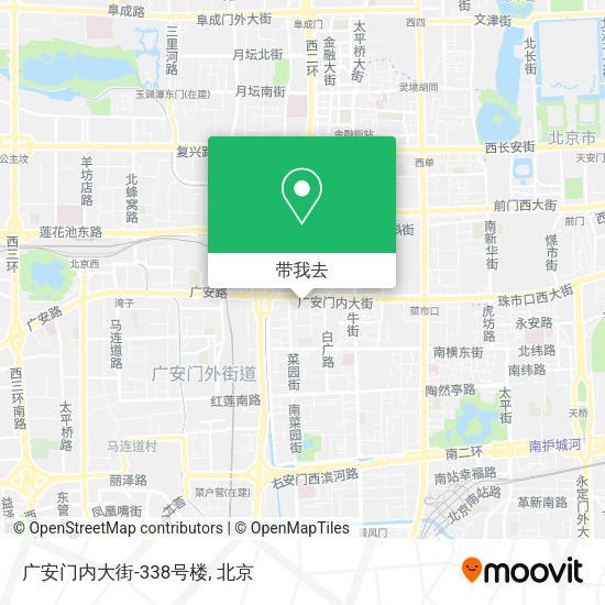 广安门内大街-338号楼地图