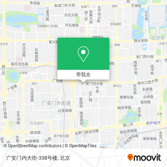 广安门内大街-338号楼地图