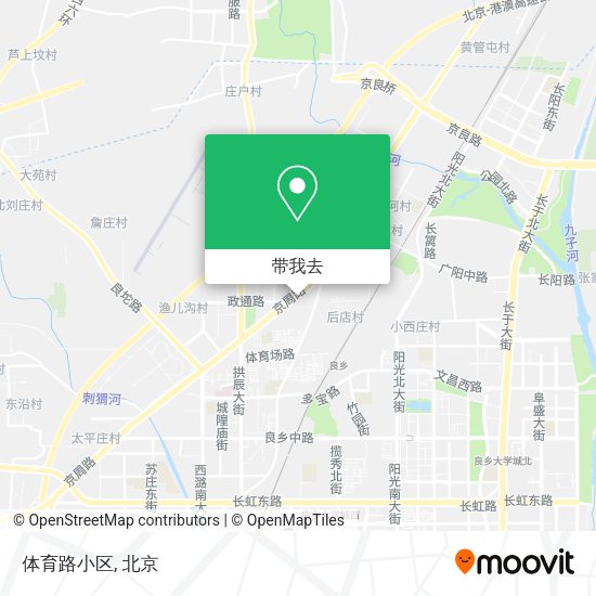 体育路小区地图