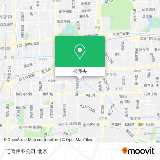 迁喜伟业公司地图