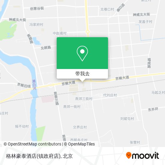 格林豪泰酒店(镇政府店)地图