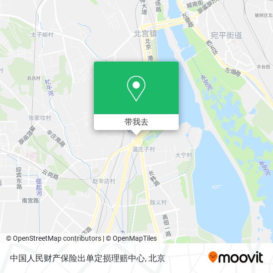 中国人民财产保险出单定损理赔中心地图