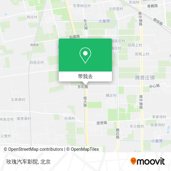 玫瑰汽车影院地图