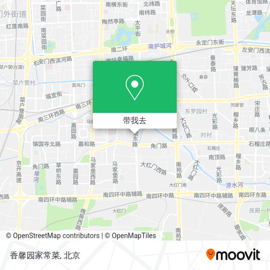 香馨园家常菜地图