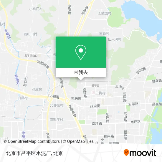 北京市昌平区水泥厂地图