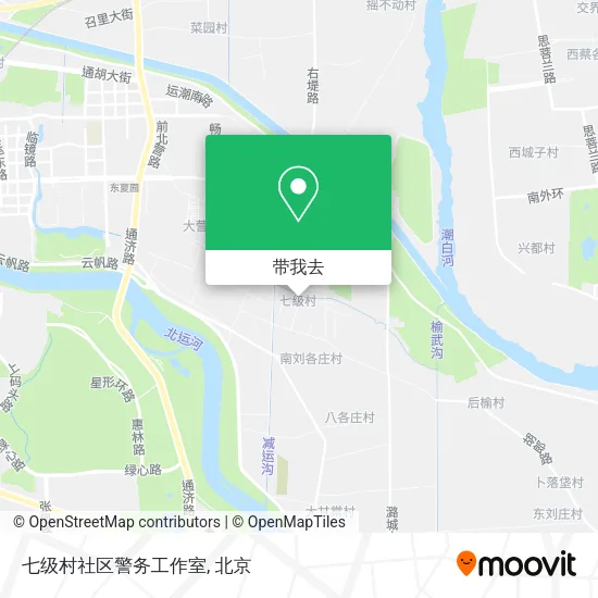 七级村社区警务工作室地图