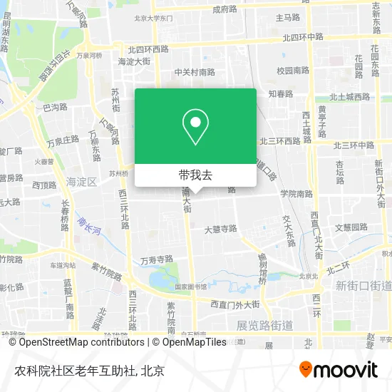 农科院社区老年互助社地图