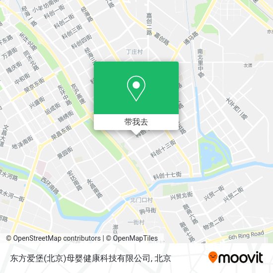 东方爱堡(北京)母婴健康科技有限公司地图