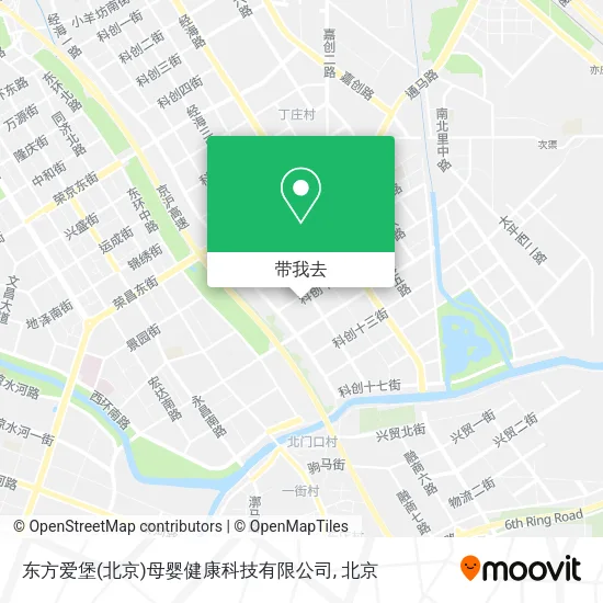 东方爱堡(北京)母婴健康科技有限公司地图