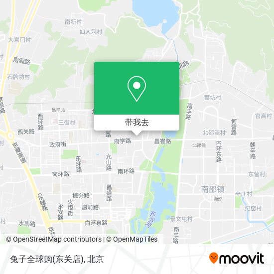 兔子全球购(东关店)地图