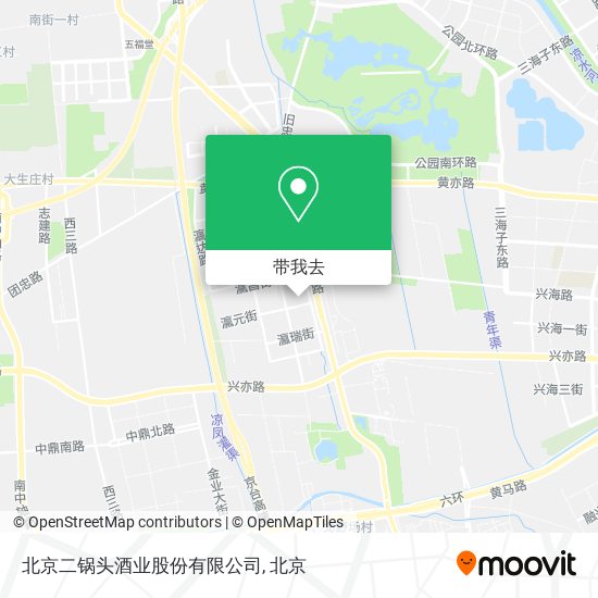 北京二锅头酒业股份有限公司地图
