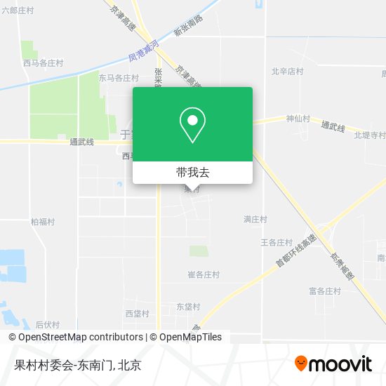 果村村委会-东南门地图