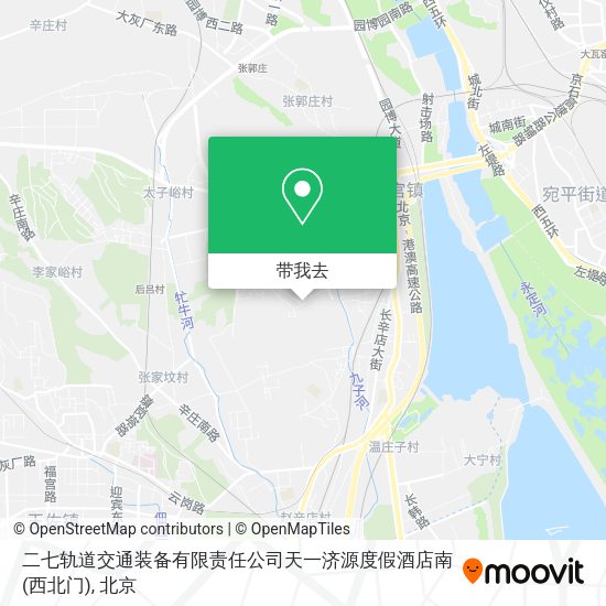 二七轨道交通装备有限责任公司天一济源度假酒店南(西北门)地图