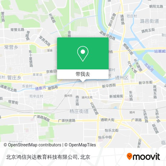 北京鸿信兴达教育科技有限公司地图