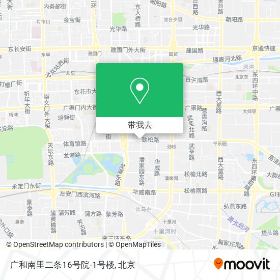 广和南里二条16号院-1号楼地图