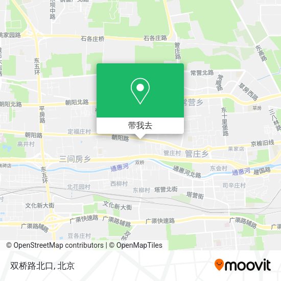 双桥路北口地图
