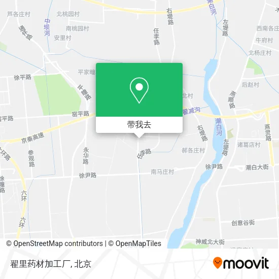 翟里药材加工厂地图